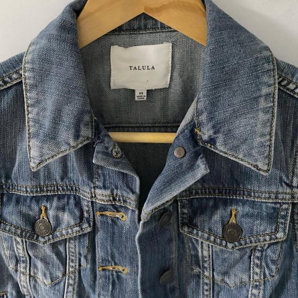 Tatula Denim Vest - Picture 2 of 2